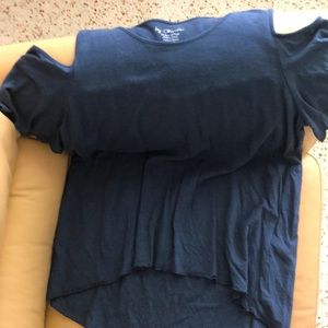 Chico’s Cut-Out Shoulder Hi-Low Top